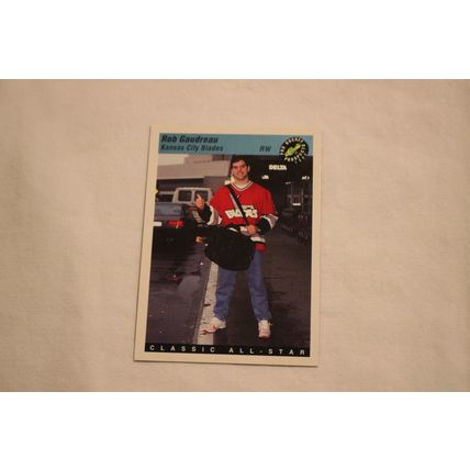 Rob Gaudreau 1993 Classic Pro Hockey Prospects NO. 140