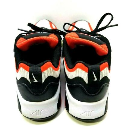 Nike Air Max 200 AT5627-005 White Black Crimson Youth Boy's Shoes 5Y (G25)