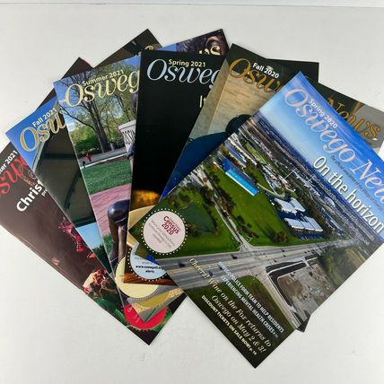 Oswego Illinois IL Official Village Newsletter Magazine Lot