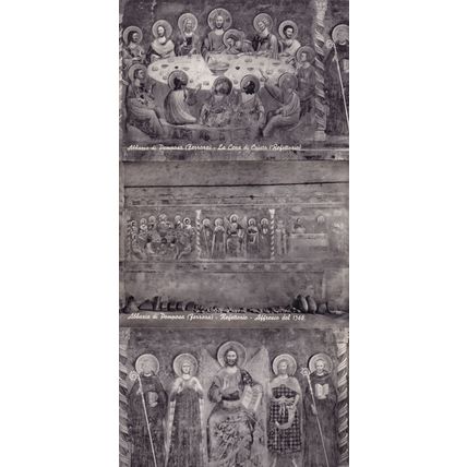 Albaria Di Pomposa Ferrara La Casa Di Cristo Refettorio 3x Postcard s