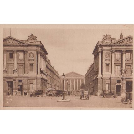 Royal Street Paris Antique Postcard