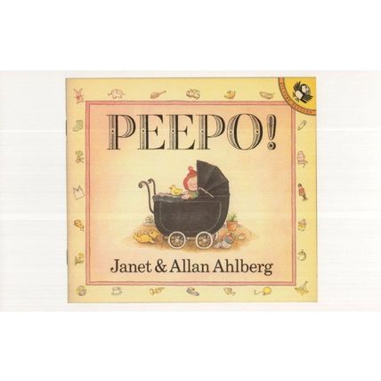 Peepo Janet & Allan Ahlberg 1983 Puffin Book Postcard