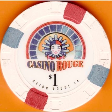 Casino Rouge. $1 Casino Chip. Baton Rouge, LA. I61.