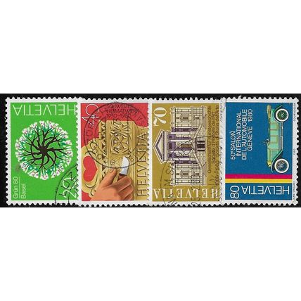 1980 Michel 1170/1173 - fine used (o)