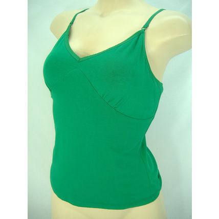 New Junior Womens Small TILT Tank Top Surf T Shirt Green $23