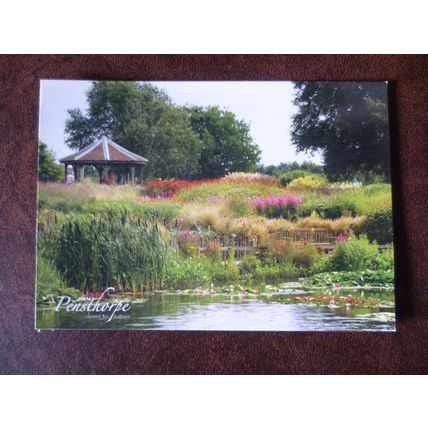 GB Pensthorpe Millennium Garden 2010 used postcard Carey Briggs Springwatch TV