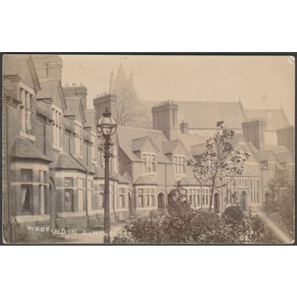Woofindin Almshouses, Ecclesall Road, Sheffield, c.1905-10 - RP Postcard