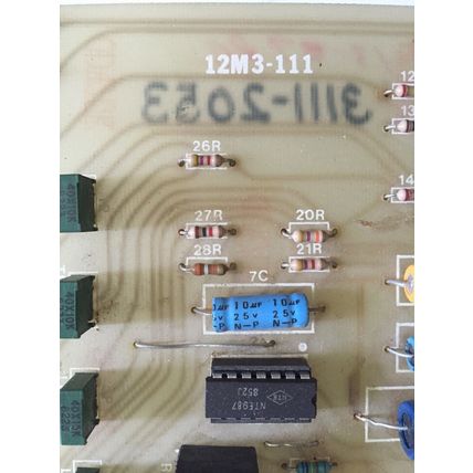 ELECTRO FLYTE 12M3-111 BOMAC PC CONTROL BOARD,13S1-111,3111-2053 ,FM
