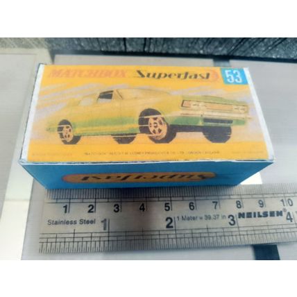 Matchbox - No53 Ford Zodiac Replica - Copy Box