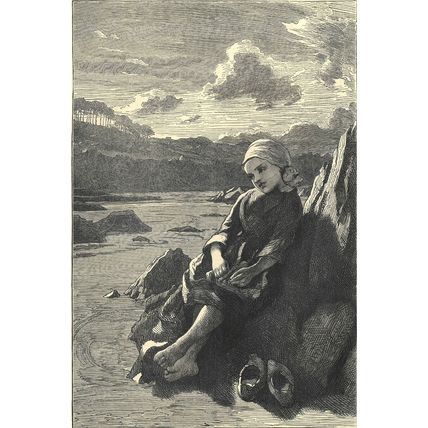 PETITE MARIE - AN IDYLL OF GOLDEN SQUARE 1872 VICTORIAN ENGRAVINGS