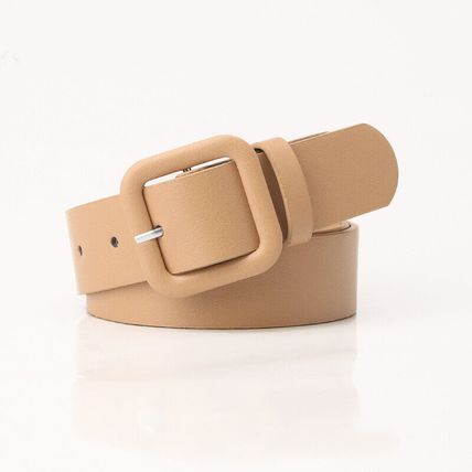 Simple Elegant Belt Women's Versatile Decorative Fashionable Chic Belt Female