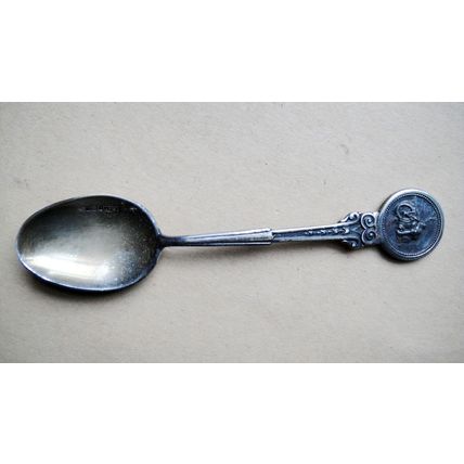 Motorcycle Team Trial Silver Hallmarked Spoon 1930