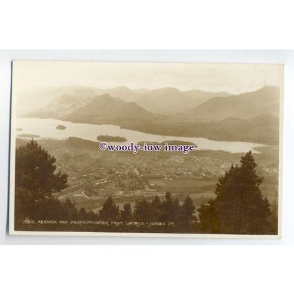 Ju1049 - Keswick & Derwentwater , Cumbria - Judges postcard 16912