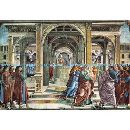 D026927 Firenze. Basilica di S. Maria Novella. Domenico Ghirlandaio. Firenze 144