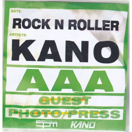 Kano : Rock N Roller. (2009) PROMO CD Remix Single.