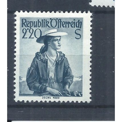 Austria stamps. 1948 Provincial Costumes 2s20 MH SG 1135 (AQ169)