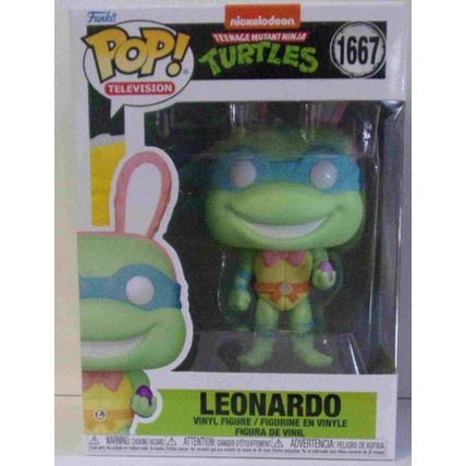 FUNKO ' TEENAGE MUTANT NINJA TURTLES ' LEONARDO EASTER figure (2024)