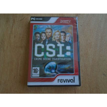 CSI: Crime Scene Investigation PC DVD NEW & SEALED