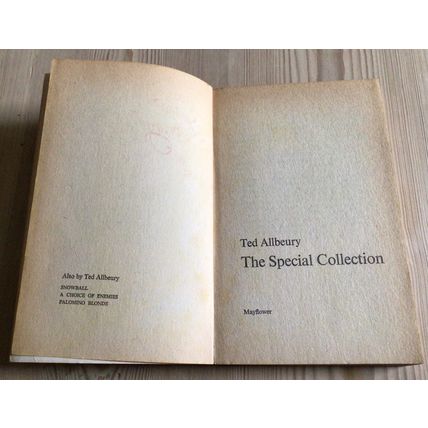 The Special Collection (1975) - Ted Allbeury - Paperback Book - Spy / Espionage