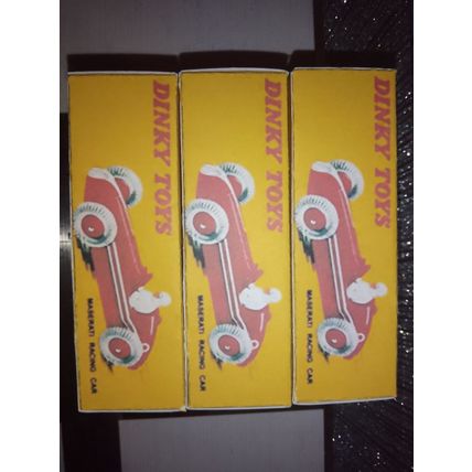 Dinky No23N Maserati Racing Car - Replica / Repro Box