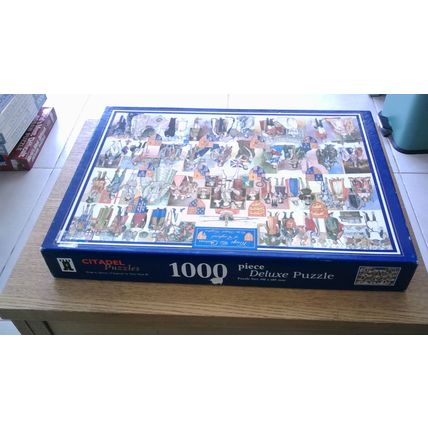 KINGS & QUEENS of ENGLAND & the United Kingdom Jigsaw (1000 Piece) Citadel 2007