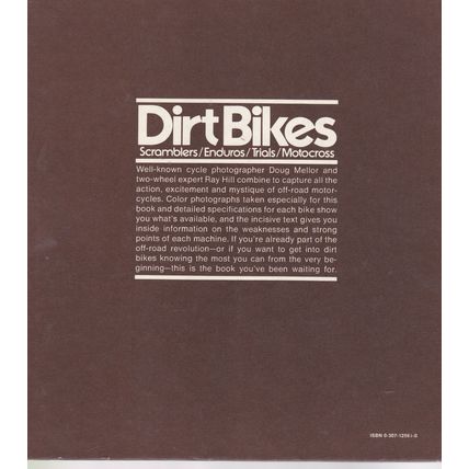 Dirt Bikes - Scrambles/Enduros/Trials/Motocross by Ray Hill. Ref: B2874