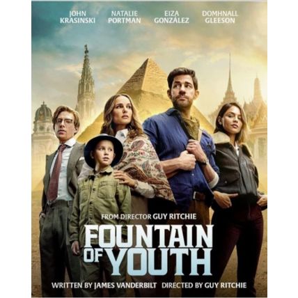 Fountain of Youth 2025 Original Movie New DVD Sealed Region Free