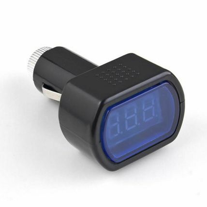 In Car Voltage Meter Built-in Fuse Voltmeter 12V 24V cars vans trucks