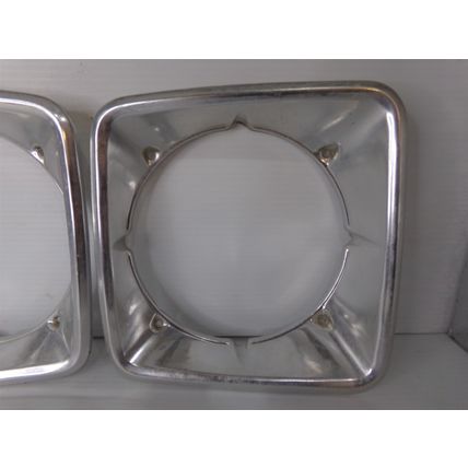 1974 - 78 Dodge Van Headlight Bezels OEM Sportsman Tradesman 74 75 76 77 1978