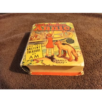 Big Little Book Little Orphan Annie The Ancient Treasure Of By Harold Gray 1939