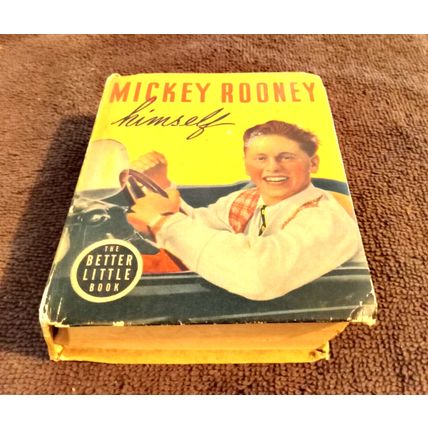Big Little Book Mickey Rooney Himself His Life Story By Eleanor Packer 1939