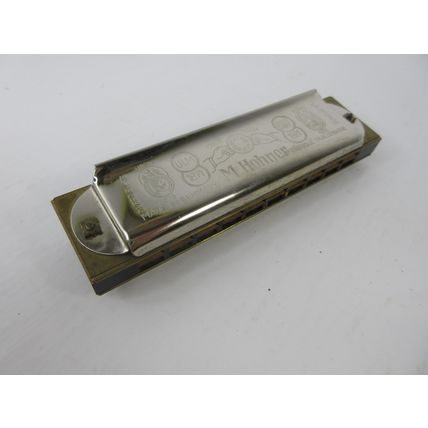 Vintage Hohner C Harmonica Marine Band Full Concert w/ Box - Made In Germany