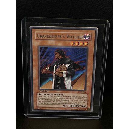Gravekeeper's Watcher - PGD-064 - Rare - 1st Edition Pharaonic Guardian Yu-Gi-Oh