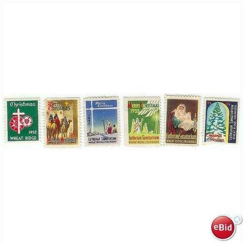 Lot of 6 Xmas Lutheran Sanatorium Wheat Ridge, Colorado