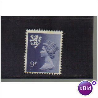 1971 GB WALES 9P VIOLET F/U SG W27