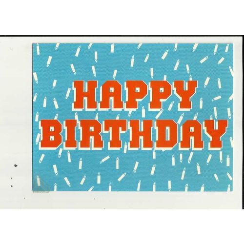 HAPPY BIRTHDAY (Emanuele Gori) Postcard by Athena (9213)