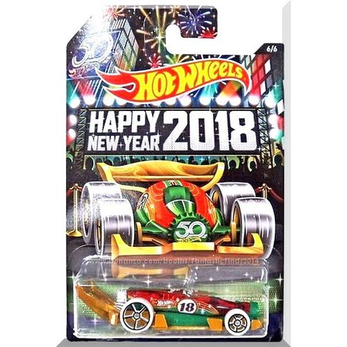 Hot Wheels - Carbonator: Holiday Hot Rods #6/6 (2017) *Red Edition / Walmart*