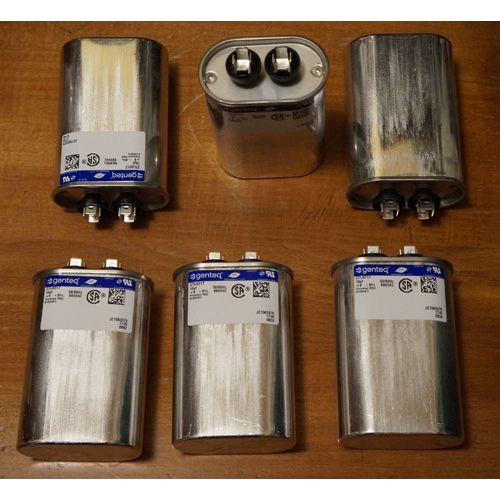 Lots of 6: Genteq 27L6017 Capacitors