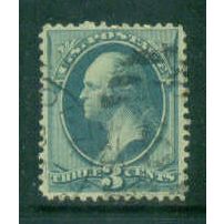 Used 184 3c George Washington Fine M00538