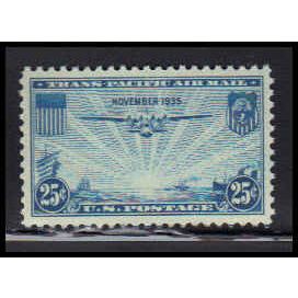 C20 25c China Clipper Almost Very Fine MNH O6580