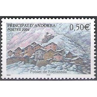 Andorre Français 2004 Michel 618 Neuf ** Cote (2008) 2.00 € Village de Fontaneda