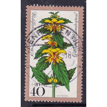 GERMANY 1978 WOODLAND FLOWERS 40pf USED SG1874