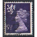 GB 1973 Scotland regional 5.5p used SG S21