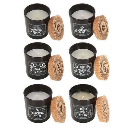 Midnight Ritual Candles, Set of 6
