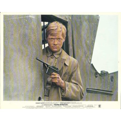YOUNG WINSTON Simon Ward, Anne Bancroft 1972 F-O-H Stills Set (8)