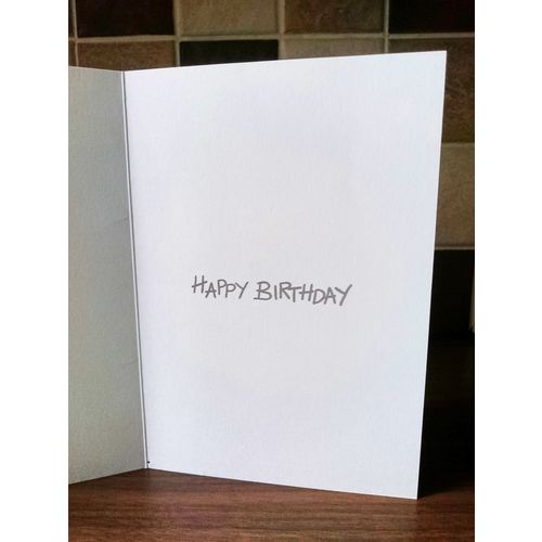 Humour Birthday Card - China Shop - 0010