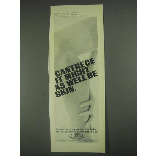 1967 Du Pont Cantrece Stockings Ad