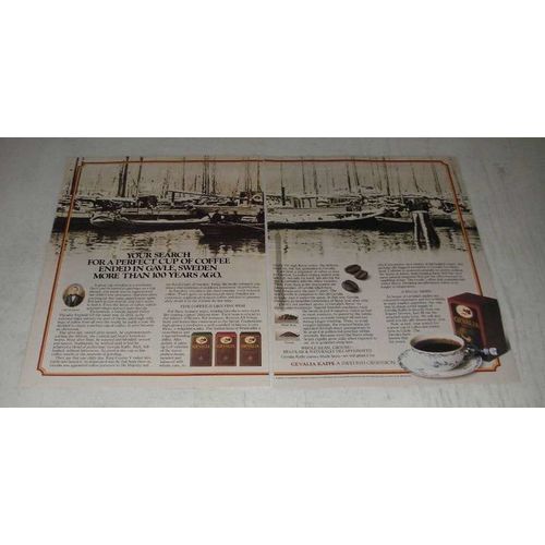 1988 Gevalia Kaffe Coffee Ad - Your Search For a Perfect Cup