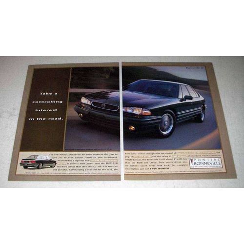1994 Pontiac Bonneville SE Ad - A Controlling Interest