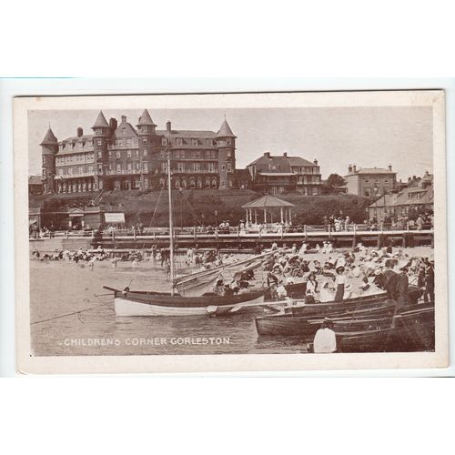 Children's Corner Gorleston-on-Sea Postcard Norfolk CR1